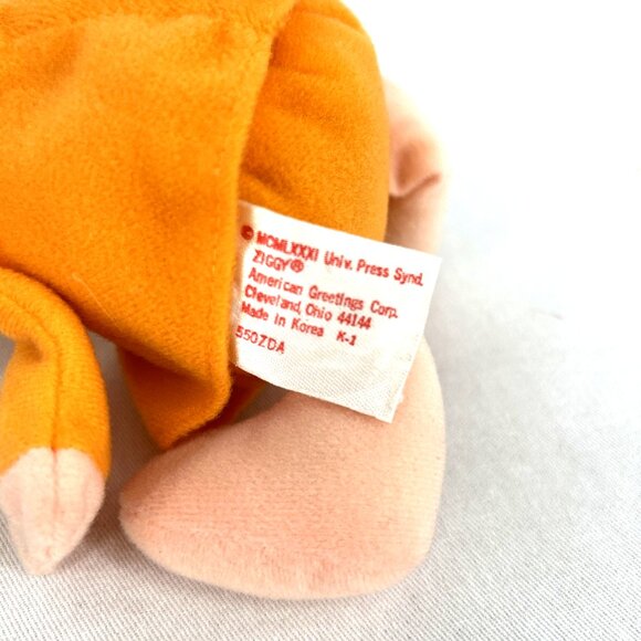 Ziggy Plush Toy 1981 Knickerbocker Collectible Stuffed 7" - Picture 6 of 6